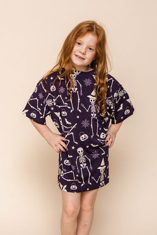 Kids' Long Tee "BONE TO BE WILD"