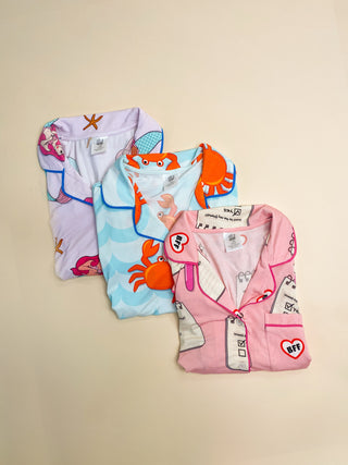 Boîte Surprise - 3 Chemisiers Pyjama