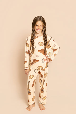 Kids’ Pajmas Set "BEIGE"