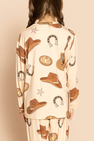 Kids’ Pajmas Set "BEIGE"