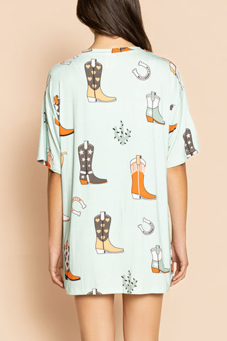 Unisex Long Tee "BOOTY CALL"