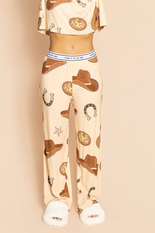 Pajama Pants "DON'T PLAY ME"