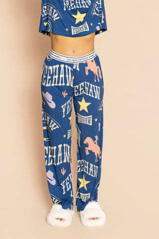Pajama Pants "PAS MON PREMIER RODEO"