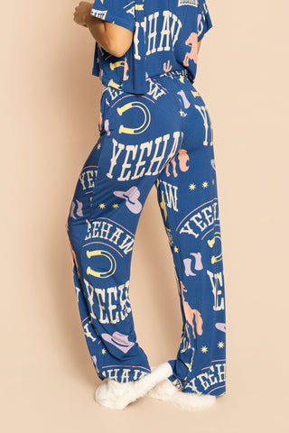Pajama Pants "PAS MON PREMIER RODEO"