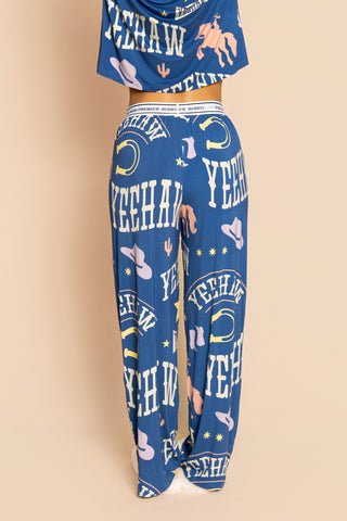 Pajama Pants "PAS MON PREMIER RODEO"