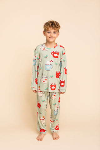 Ensemble Pyjama Enfant "VERT"