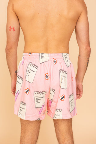 Unisex Comfy Shorts "WANNA BE FRIEND"