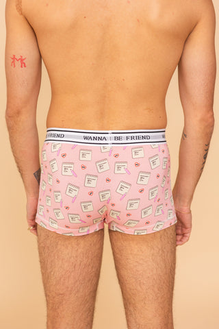 Short Boxers "WANNA BE FRIEND"