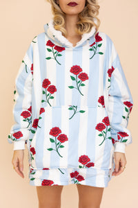 Hoodie Blanket "THORNY BUT LOVELY"