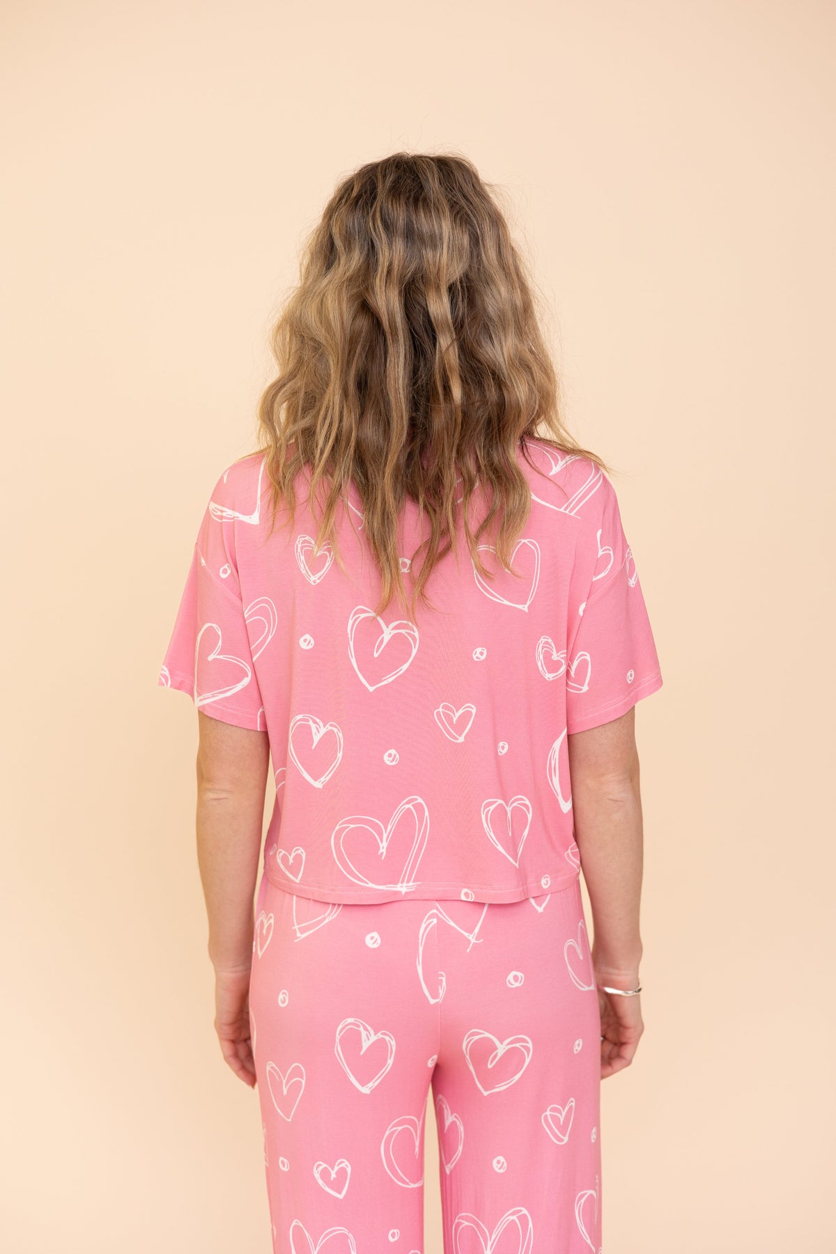 Pajama Crop Top "COUP DE COEUR"