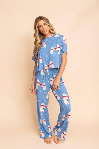 Haut Pyjama "TOO CUTE TO BEAR"