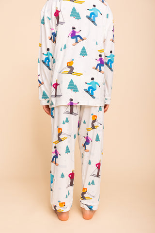 Ensemble Pyjama Enfant "T'AS SKI FAUT"