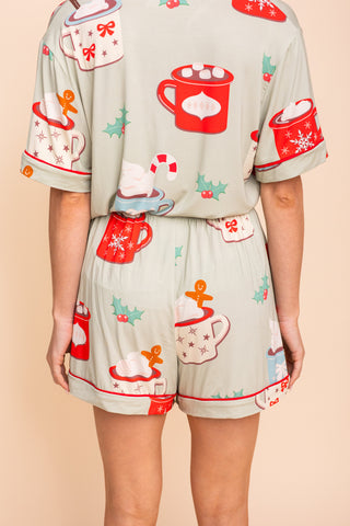 Pajama Shorts "GETTING HOT IN HERE"