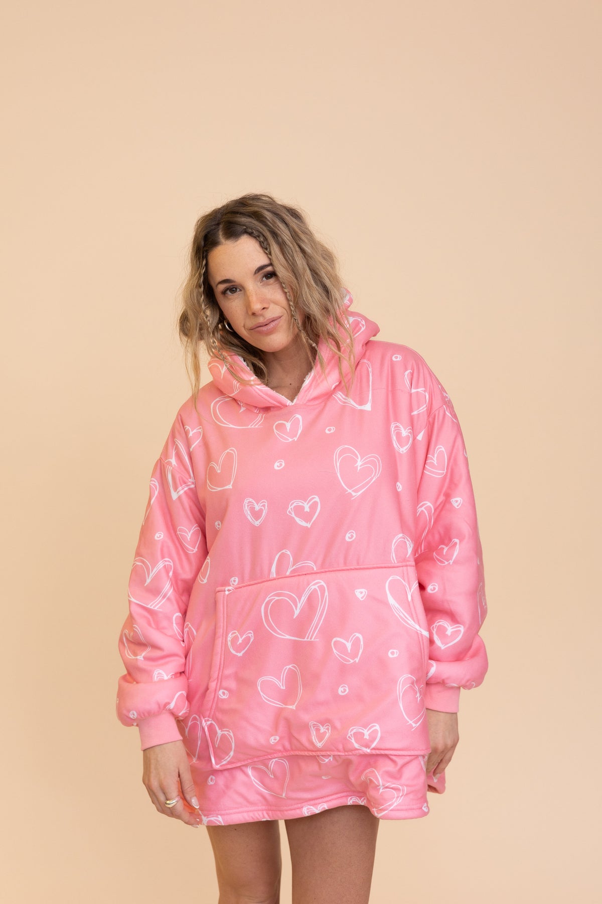 Hoodie Blanket "COUP DE COEUR"