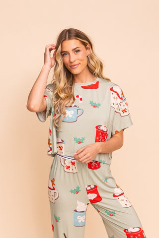 Haut Pyjama "GETTING HOT IN HERE"