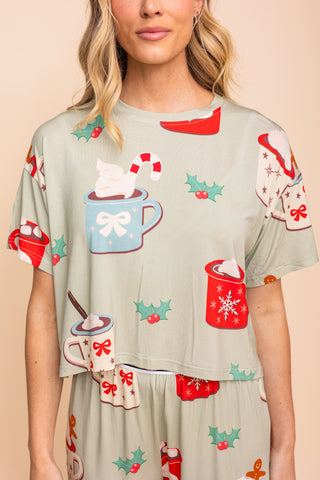 Haut Pyjama "GETTING HOT IN HERE"