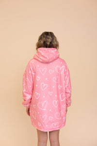 Hoodie Blanket "COUP DE COEUR"