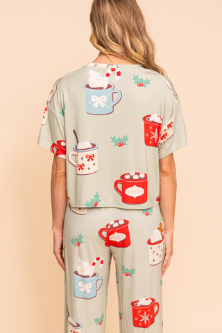 Haut Pyjama "GETTING HOT IN HERE"