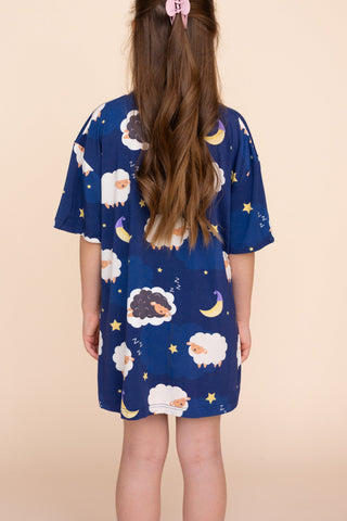 Long Tee Enfant "WHY SO SHEEP"