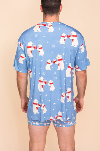 Unisex Long Tee "TOO CUTE TO BEAR"