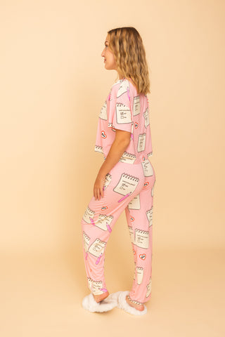 Pajama Pants "WANNA BE FRIEND"