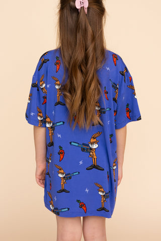 Long Tee Enfant "SAUTE QUI PEUT"
