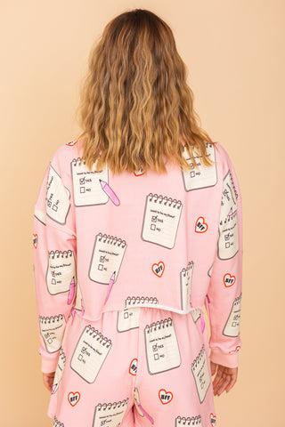 Cropped Top "WANNA BE FRIEND"