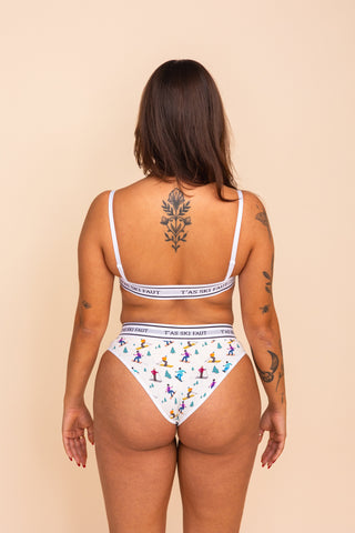 Bralette "T'AS SKI FAUT"