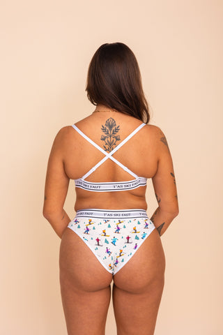 Bralette "T'AS SKI FAUT"