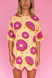 Long Tee "I DONUT CARE"