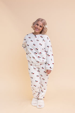 Fluffy Crewneck Unisexe "PIECE OF MY HEART"