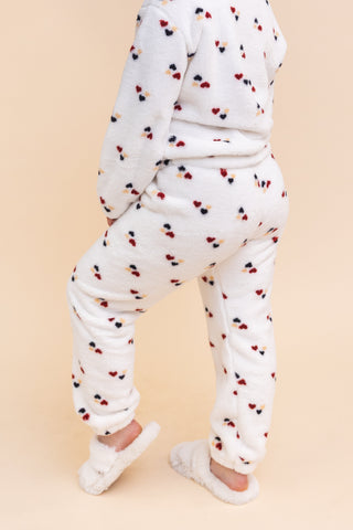 Unisex Fluffy Joggers "PIECE OF MY HEART"