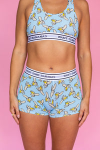 Boxer Femme "WANT SOME BANANAS"