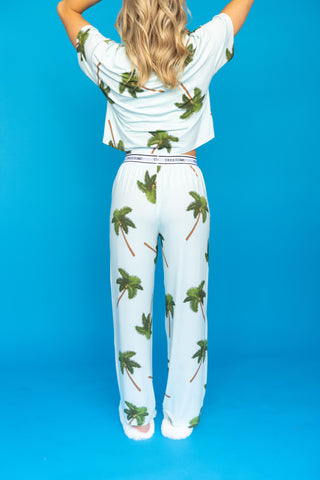 Pantalon Pyjama Évasé "TREESOME"