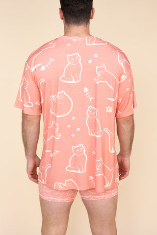 Long Tee Unisexe "FELINE GOOD"