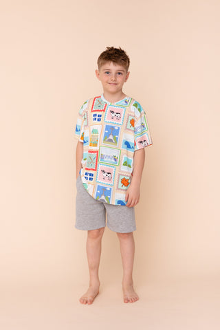 Long Tee Enfant "JE ME SOUVIENS"