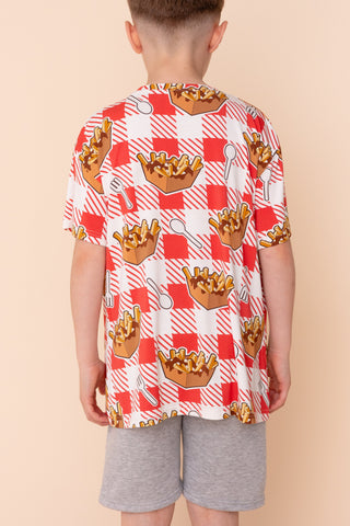 Long Tee Enfant "LÂCHE PAS LA PATATE"