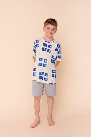 Kids' Long Tee "VIVE LE QUÉBEC"