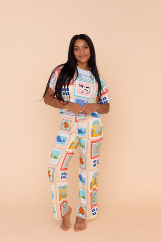Haut Pyjama "JE ME SOUVIENS"