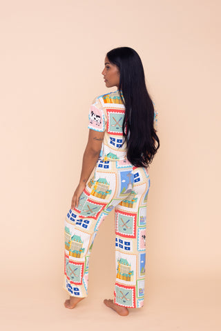 Pajama Pants "JE ME SOUVIENS"