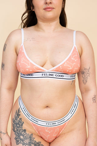 Top Triangle "FELINE GOOD"