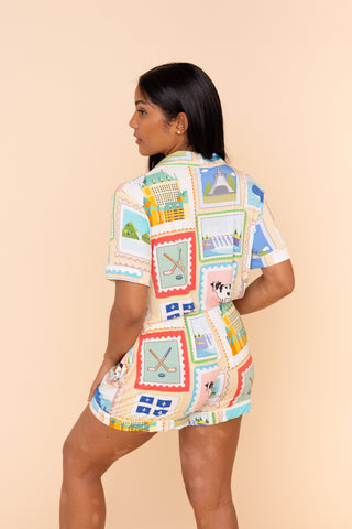 Short Pyjama "JE ME SOUVIENS"
