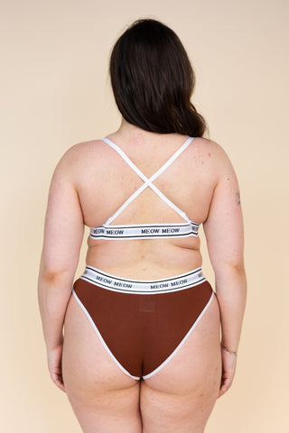 Bralette "MEOW MEOW"