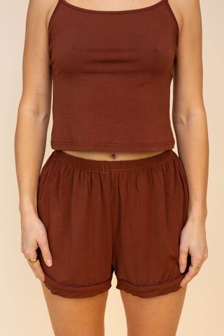 Pajama Shorts "MEOW MEOW"