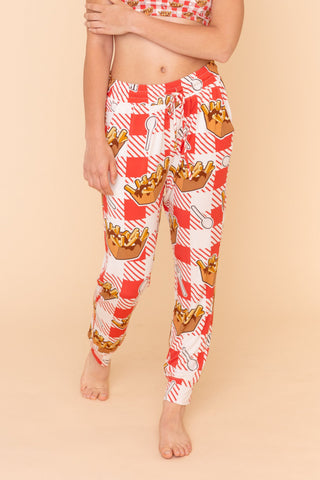 Jogging Pyjama Unisexe "LÂCHE PAS LA PATATE"