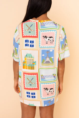 Long Tee Unisexe "JE ME SOUVIENS"