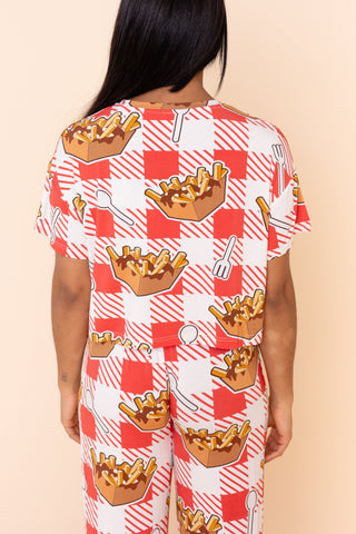 Haut Pyjama "LÂCHE PAS LA PATATE"