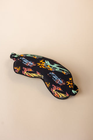Sleep mask "DANGEROUS CURVES"