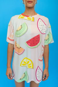 Unisex Long Tee "AS-TU VU MES MELONS"