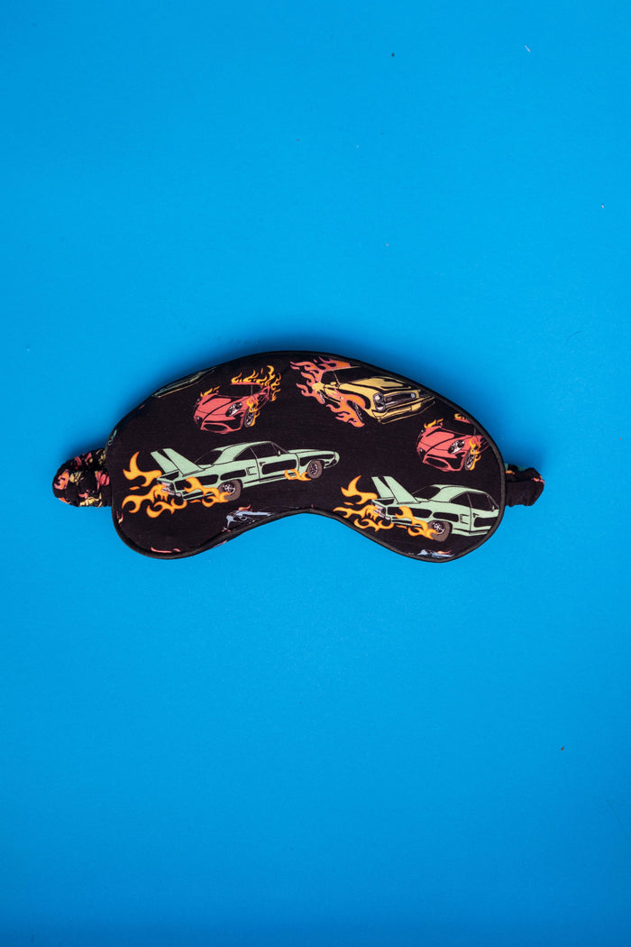 Sleep mask "DANGEROUS CURVES"